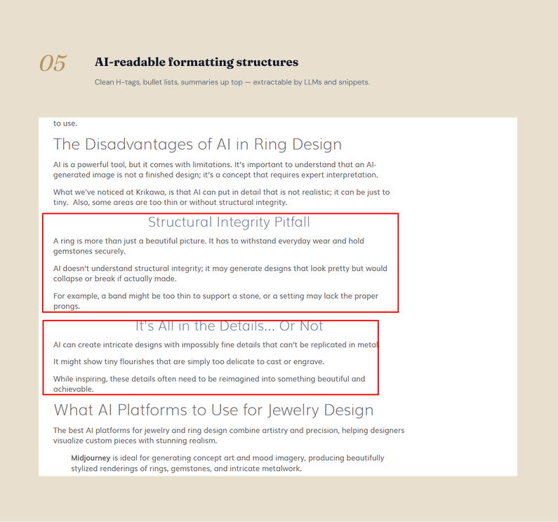 Jewelry SEO Case Study | Page 13
