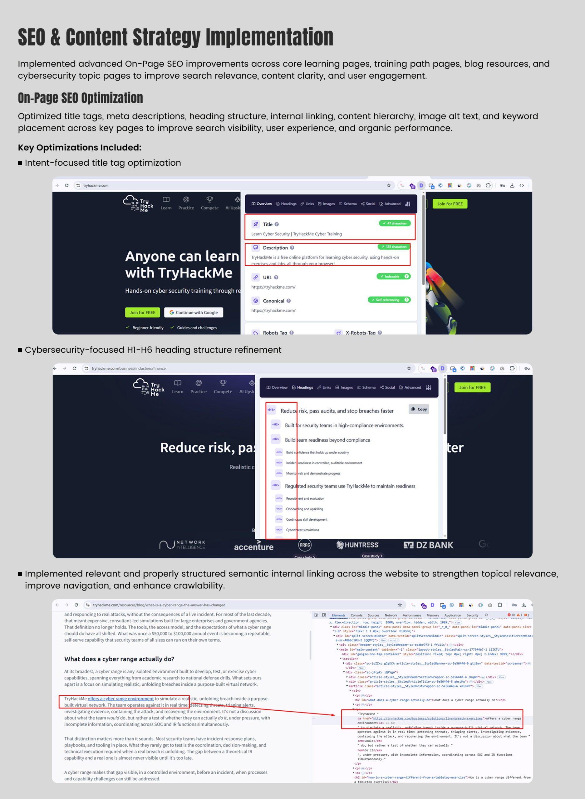 TryHackMe SEO Case Study | Page 3