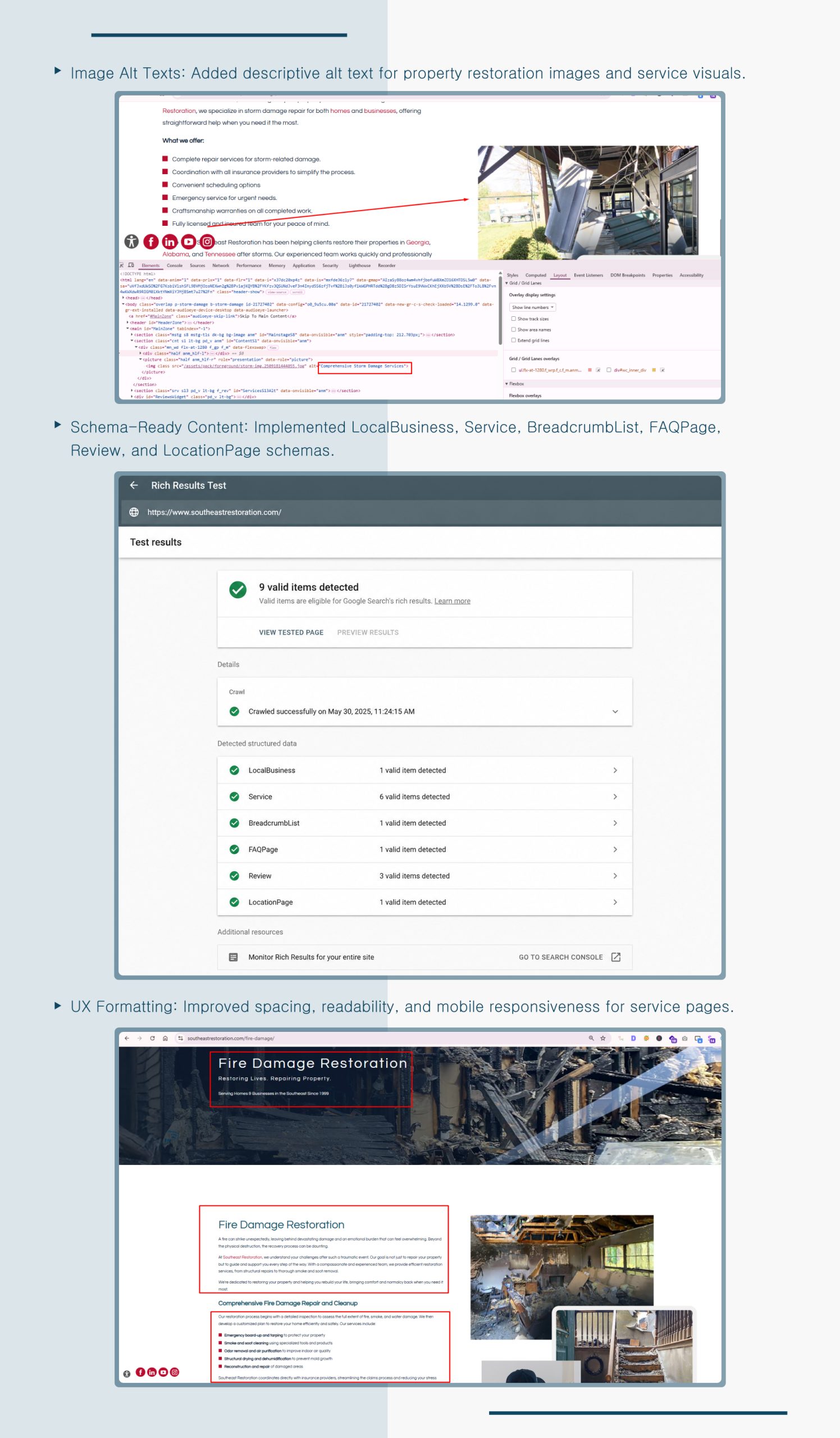 Restoration SEO Case Study | Page 4