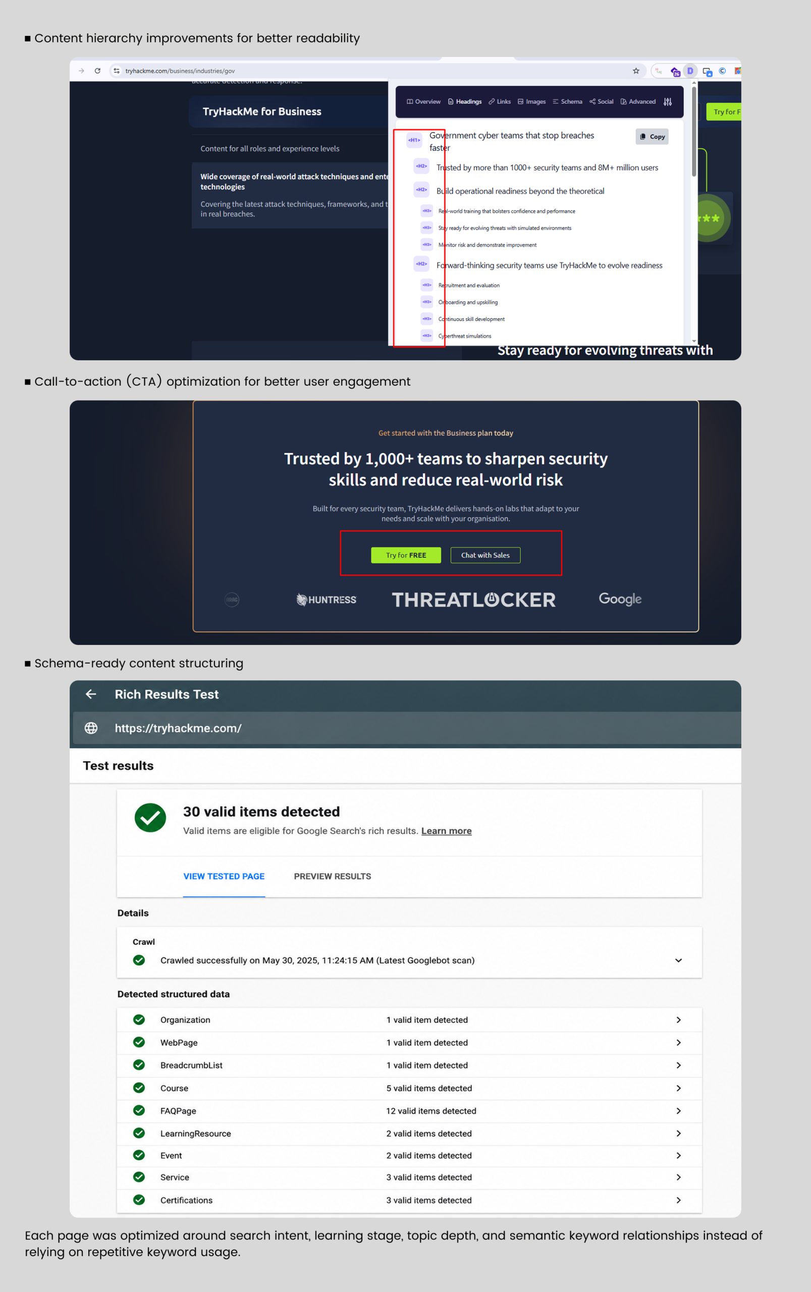 TryHackMe SEO Case Study | Page 5