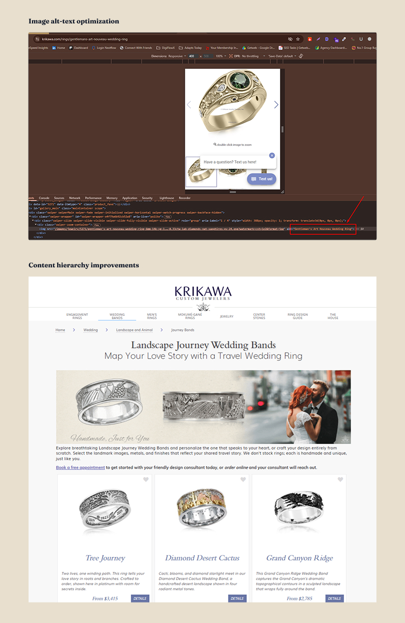 Jewelry SEO Case Study | Page 6