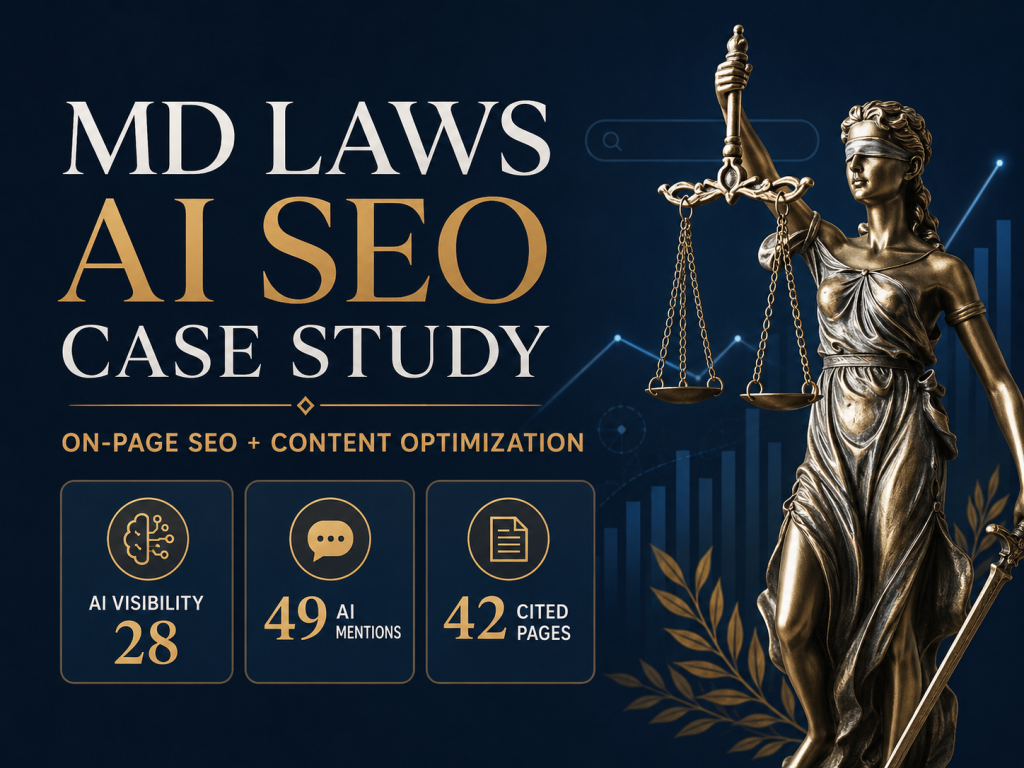 MD Laws AI SEO & Content Optimization Case Study