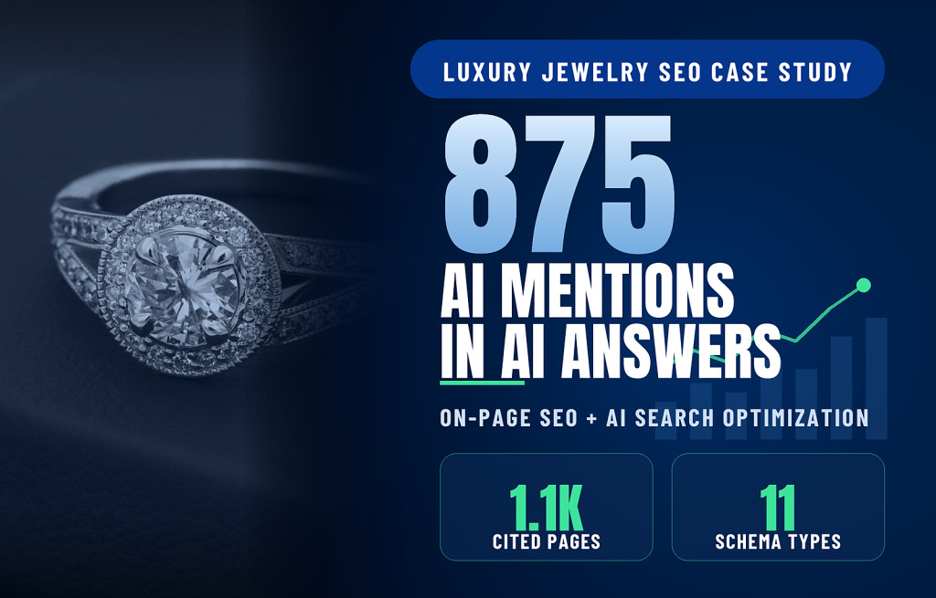 Krikawa Jewelers Luxury Jewelry SEO & AI Search Case Study